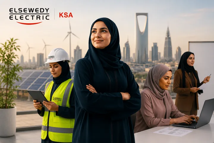 السويدي إليكتريك تمكين المرأة السعودية في بيئة العمل - صورة 1