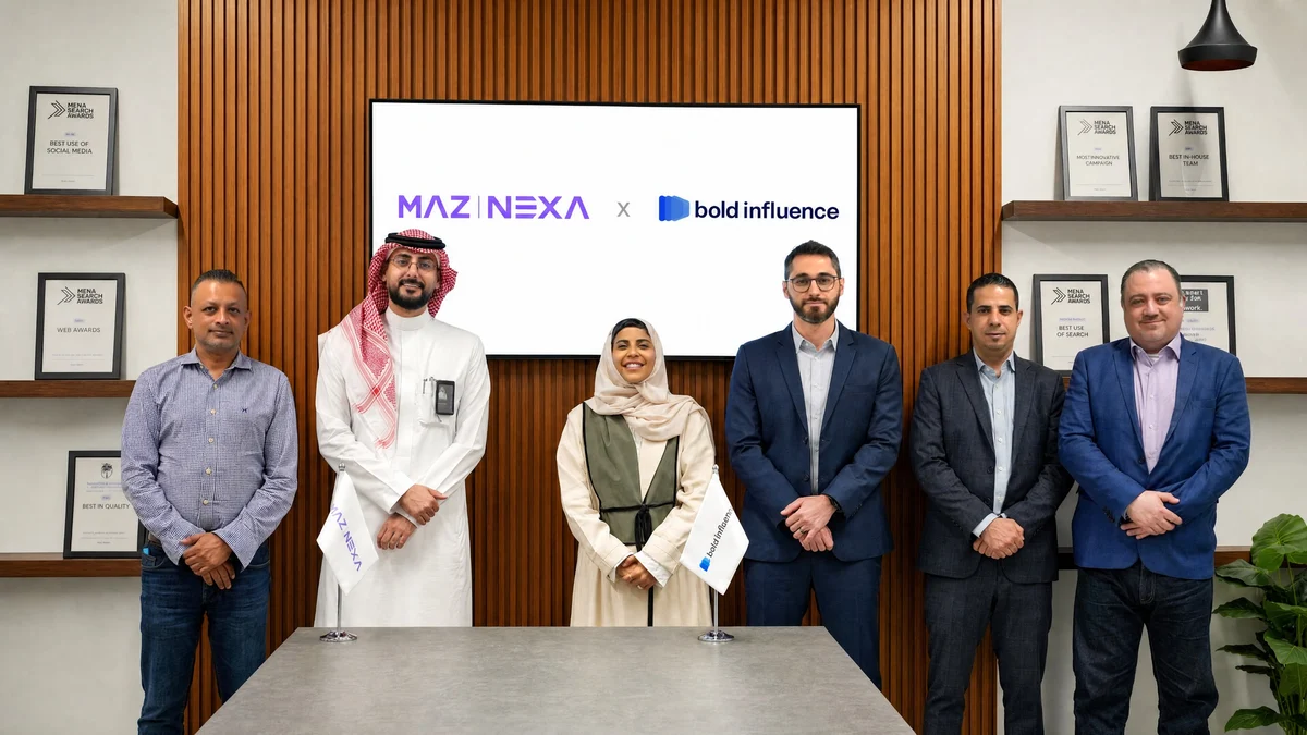 Strategic partnership between Bold Influence and MAZ NEXA.